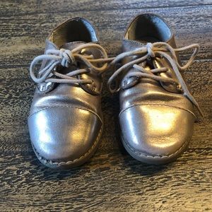 Rose gold Gap Oxfords